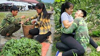 Simple Love and Farm Building - Harvesting Malabar Spinach for Sale | Linh's Life