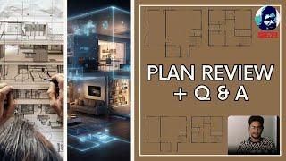 Architectural Plan Review + Q&A for Civil Engineers | How to design floor plan? | Rupesh range