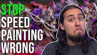 You're Speed Painting WRONG!