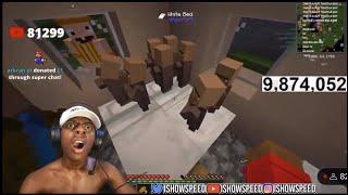 *DELETED STREAM* IShowSpeed Got Minecraft Villager Pregnant (Full Video)