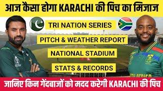 PAK vs SA 3rd ODI Pitch Report || National Stadium Karachi Pitch Report || Karachi Pitch Report