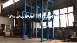 Hydraulic Warehouse Factory Goods Freight Elevator Cargo lift Table Platform