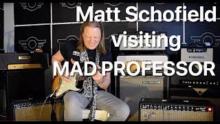 Mad Professor pedals played by Matt Schofield