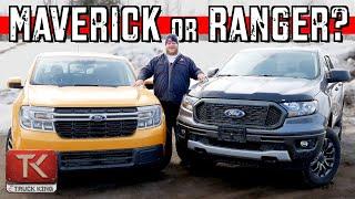 Ford Maverick vs Ranger - Which is the Better Small Ford Pickup? We Breakdown All the Differences