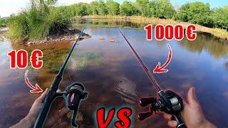 Fishing rods at 10 € VS 1000 €