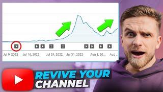 This will revive any YouTube channel! How to get views after a fall? MY SECRET...