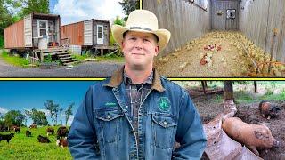 Meet the DIY King of Farming! J&L Green Farm Tour