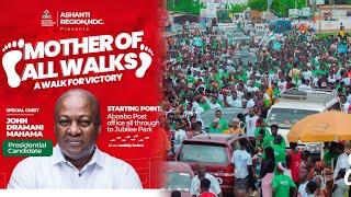 MAHAMA AND NDC WALK FOR VICTORY IN KUMASI PT2