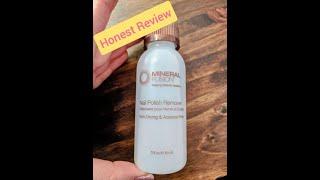 Honest Review of Mineral Fusion Nail Polish Remover