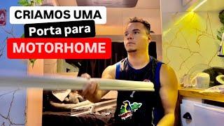 COMO FAZER UMA PORTA PARA MOTORHOME BOA E BARATA?