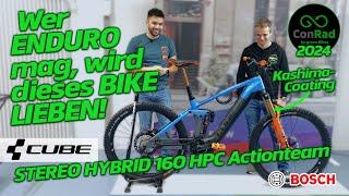 Cube Stereo Hybrid 160 HPC Actionteam: Wer Enduro mag, wird dieses Bike lieben!