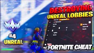 DESTROYING Unreal Lobbies using The Best Fortnite CHEAT | Impact Cheats