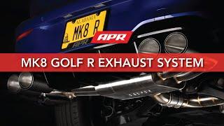 APR MK8 Golf R Catback Exhaust System