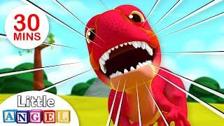 Baby T-Rex - Dinosaurs Song | Kids Songs & Nursery Rhymes Little Angel