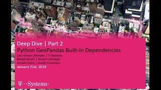 Geospatial Analysis | Python GeoPandas | T-Systems