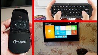 Best Rechargeable 3D Mini Fly Air Mouse VONTAR with English Keyboard for Android TV Box