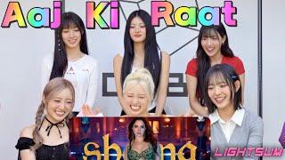 KPOP Girl group's reaction to wanting to participate in Bollywood film🫰​⁠@LIGHTSUMOfficial