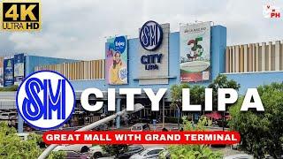 [4K] GRANDEST MALL in BATANGAS | SM City Lipa Virtual Walk Tour 2024