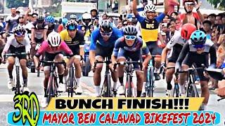 BUNCH SPRINT REMATIHAN SINO ANG NAUBOS 3RD MAYOR BEN CALAUAD BIKEFEST 2024