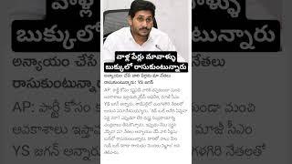 ys jagan on Nara lokesh red book