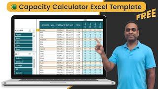 Master Resource Management with Our Free Excel Capacity Calculator Template