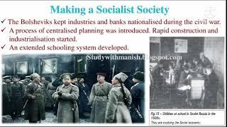 Class 9th   History Chapter- Socialism in Europe and Russian Revolution (Part-3)