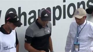 Golf Rules - Sergio Garcia gets fortunate free relief from grandstand