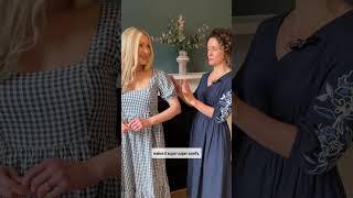 Judy Sustainable Gingham Dress - Unfolded Professional Stylist Walkthrough  #ootd #sustainablefasion