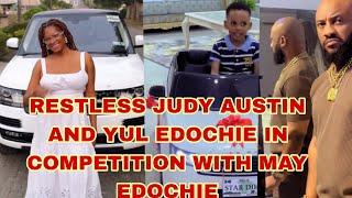 RESTLESS JUDY AUSTIN AND YUL EDOCHIE   BOUGHT MAY EDOCHIE RANGE ROVER TOY FOR THIER SON