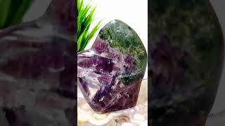 Have you ever heard of Purple Anhydrite? #crystals #crystalshop #purple #autumn #gemstone