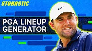 How to Use PGA DFS Lineup Generator: Get Winning DraftKings PGA Picks