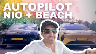 Testing NIO et5 Autopilot & windy beach day | VLAUGUST Day 21