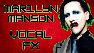 Mastering Marilyn Manson Vocal Production: Vocal Chain Revealed.