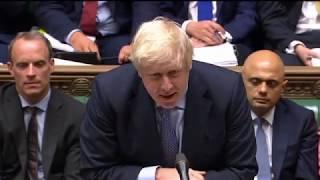 Boris Johnson's first PMQs: 4 September 2019