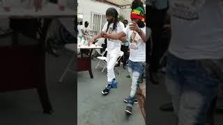 BBQ dance off in Jamaica 