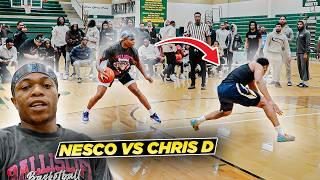 This 1v1 Took An UNBELIEVABLE TURN On LeBron's Court... Nesco vs Chris Darrington (TBL MVP)