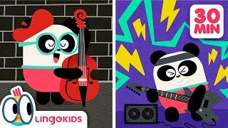 BABY BOT Knows MUSIC  + More Kids Educational Cartoons | Lingokids