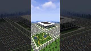 Minecraft Stadium Build Timelapse 