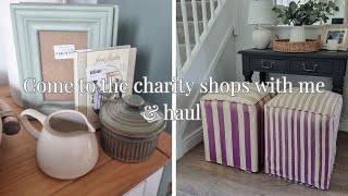 Come to the charity shops with me & Haul