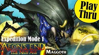 AEONS END THE NEW AGE Expedition Mode Fight 1 Solo Play