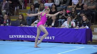 Leverkusen Cup 2017 Jasmin Haase GER Fx