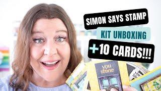 Simon Says Stamp Kit Unboxing + 10 Cards!