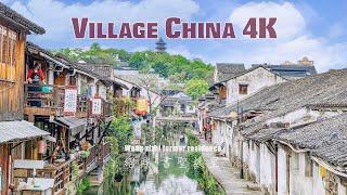 4K China Zhejiang Shaoxing Jishan Historical and Cultural District Walk Tour