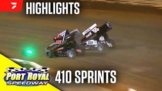 Open Wheel Madness | 410 Sprints at Port Royal Speedway 6/21/25 | Highlights