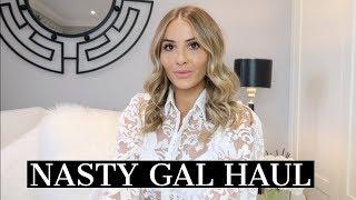 NASTY GAL TRY ON HAUL | NADIA ANYA | AD