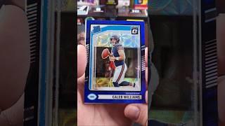 Caleb Williams Blue Scope Optic!! One of the best pulls from the 2024 Donruss Football Mega Boxes!