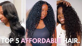 UPDATED: My TOP 5 Favorite Hair Companies Affordable + High End