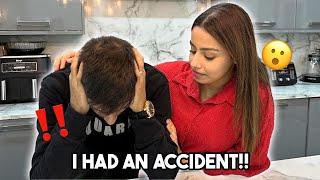 SOMEONE CRASHED INTO ME  *CAR ACCIDENT*