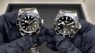 Tudor Black Bay 41 vs Pelagos 39