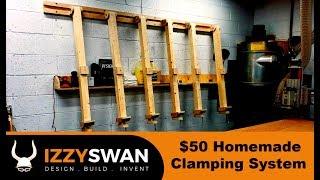 50 Dollar Homemade Clamps System | Woodworking Project